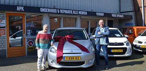 Nieuwe auto voor Familie Jansen